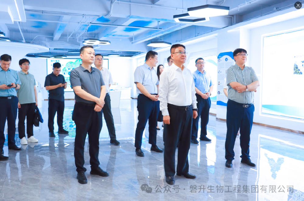 省科技廳廳長孫海生一行蒞臨磐升集團調研指導?